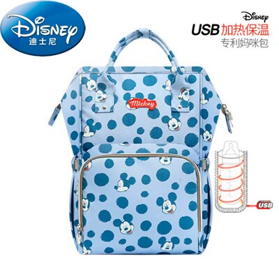 Disney Diaper Bag with USB Bottle Warmer